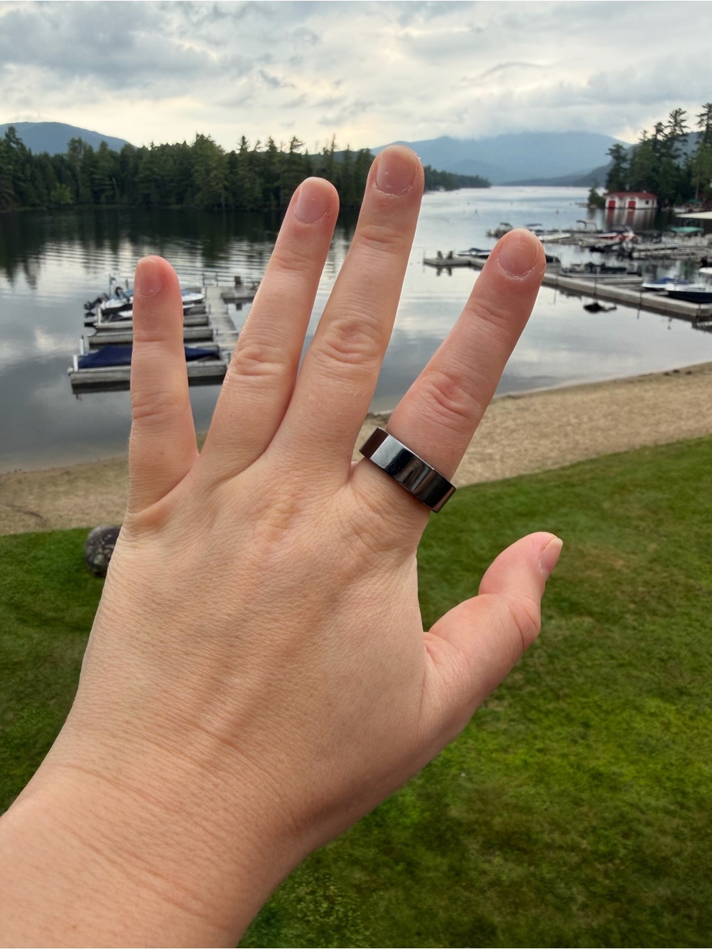 Oura Gen3 Smart Ring in Heritage Black
